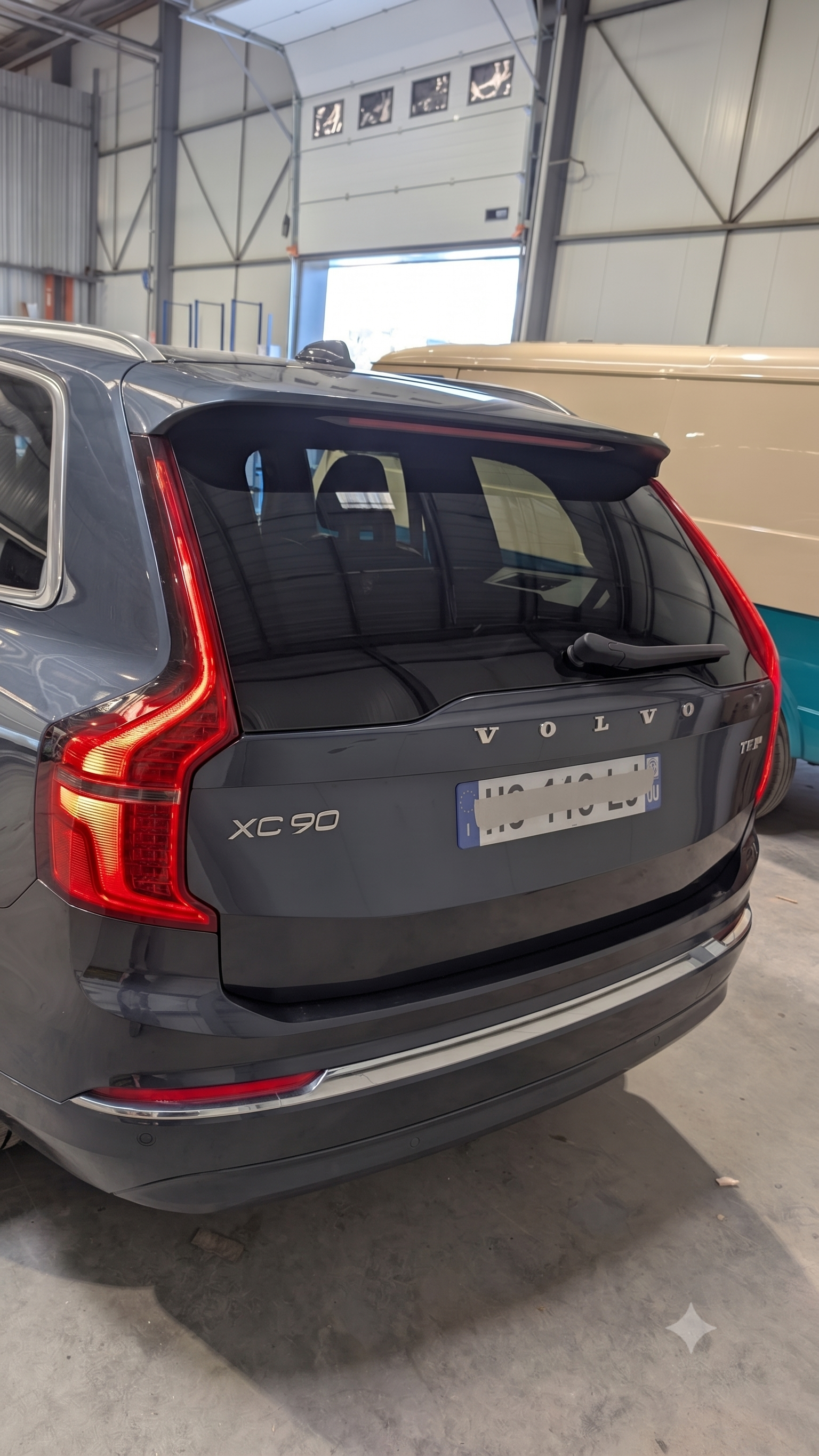 Après remplacement vitre Volvo XC90